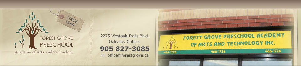 Learn more about our child care center - Oakville Ontario